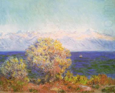 Claude Monet At Cap d'Antibes, Mistral Wind china oil painting image